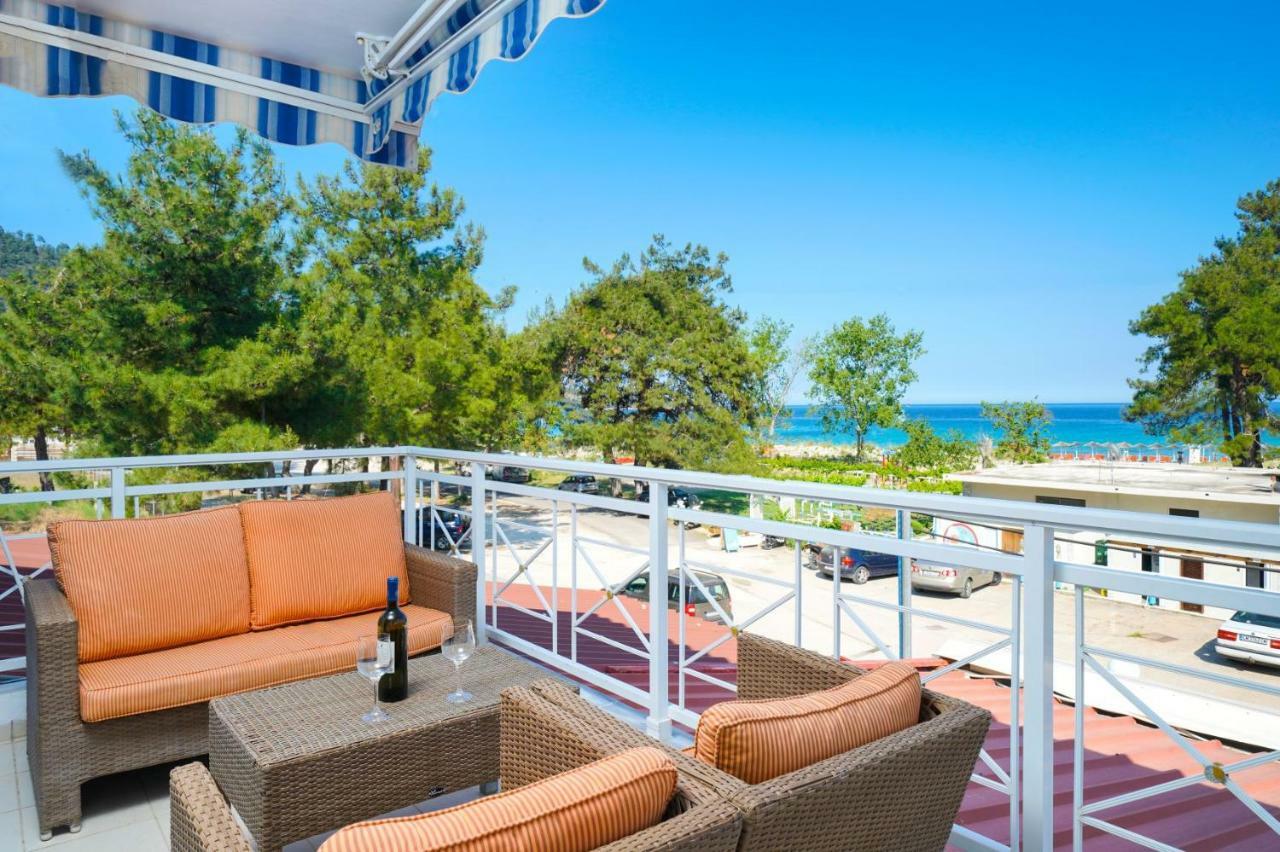 L&K Apartment Golden Beach Chrysi Ammoudia Zewnętrze zdjęcie